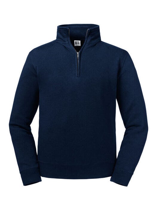 Russell Athletic R270M Russell Authentic 1/4 Zip Sweat - French Navy