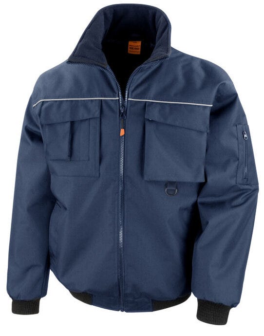 Result Work-Guard R300X Result Workguard Sabre Pilot Jacket - Navy