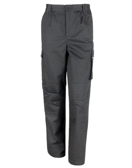 Result Work-Guard R308F Result Workguard Womens Action Trousers - Black