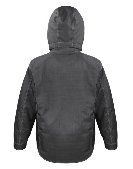 Result Work-Guard R326X Result Workguard Denim Texture Jacket - Black