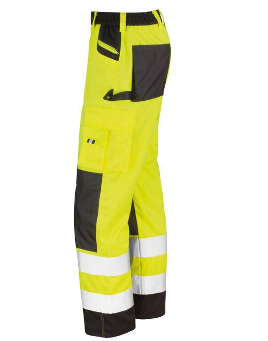 Result Safeguard R327X Result Safe-Guard Safety Cargo Trousers - Hi-Vis Yellow