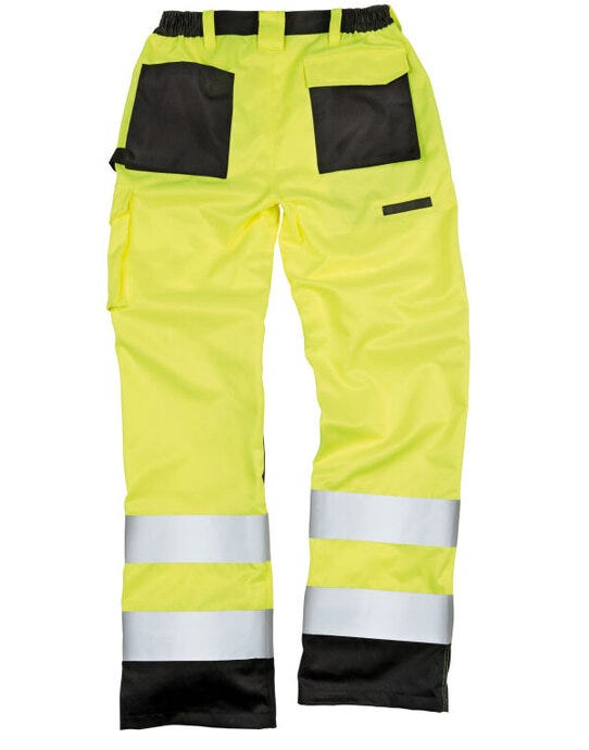 Result Safeguard R327X Result Safe-Guard Safety Cargo Trousers - Hi-Vis Yellow