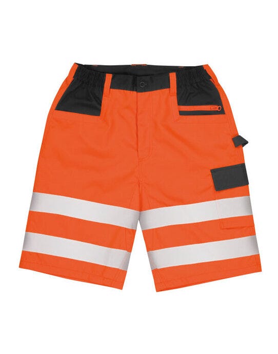 Result Safeguard R328X Safety Cargo Shorts - Fluorescent Orange