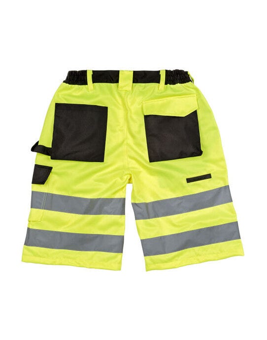 Result Safeguard R328X Safety Cargo Shorts - Fluro Yellow