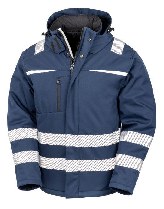 Result Safeguard R331X Dynamic Softshell Coat - Navy