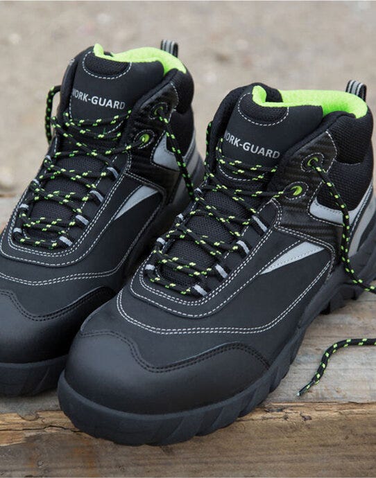 Result Work-Guard R339X Result Workguard Blackwatch Safety Boot - Black/Silver