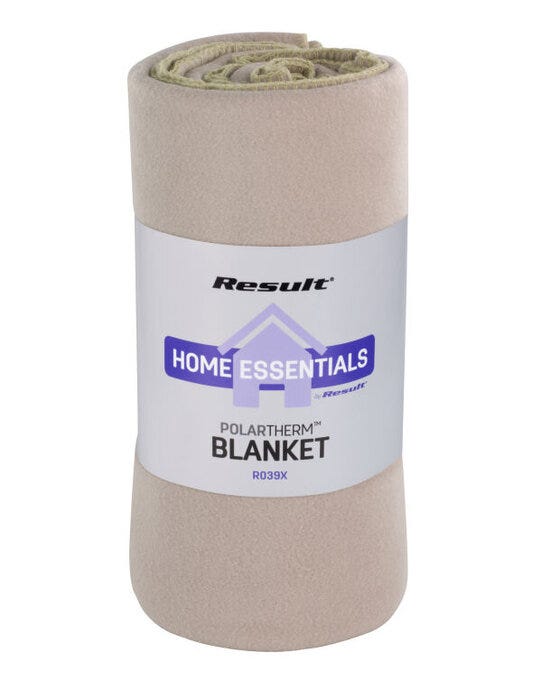 Result Winter Essentials R39X Result Winter Polartherm Blanket - Natural