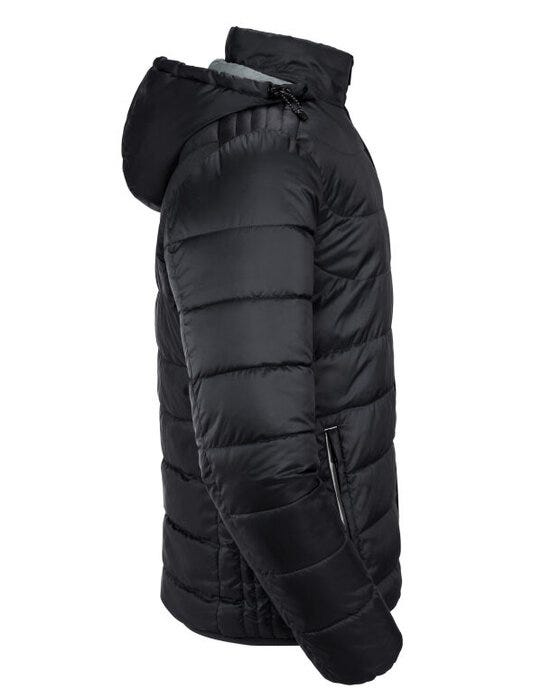 Russell Athletic R440M Russell Mens Hooded Nano Jacket - Black