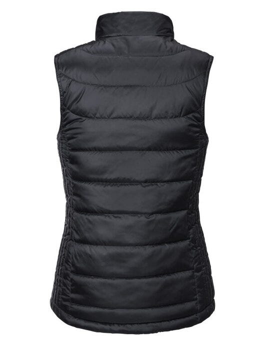 Russell Athletic R441F Russell Ladies Nano Bodywarmer - Black