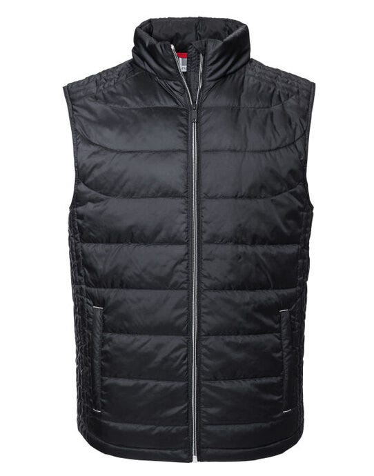 Russell Athletic R441M Russell Mens Nano Bodywarmer - Black