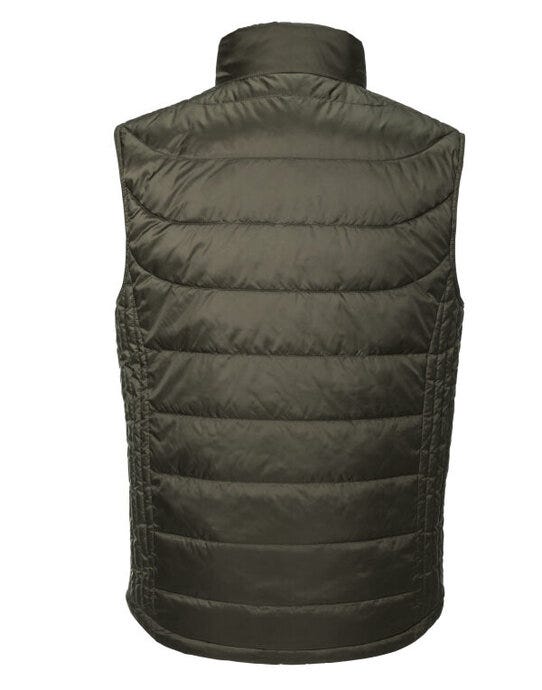 Russell Athletic R441M Russell Mens Nano Bodywarmer - Dark Olive