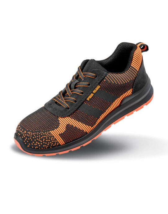 Result Work-Guard R457X Result Orkguard Unisex Safety Trainer - Black/Orange