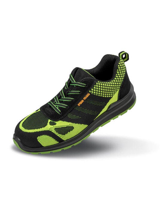 Result Work-Guard R458X Result Workguard Hicks Safety Trainer - Neon Green/ Black