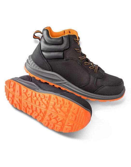 Result Work-Guard R459X Result Workguard Stirling Safety Boot - Black/Grey/Orange