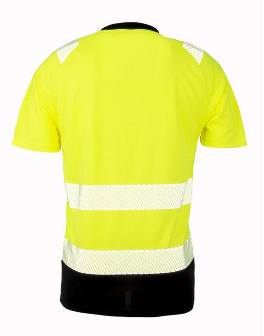Result Recycled R502X Safety T-Shirt - Fluoresent Yellow