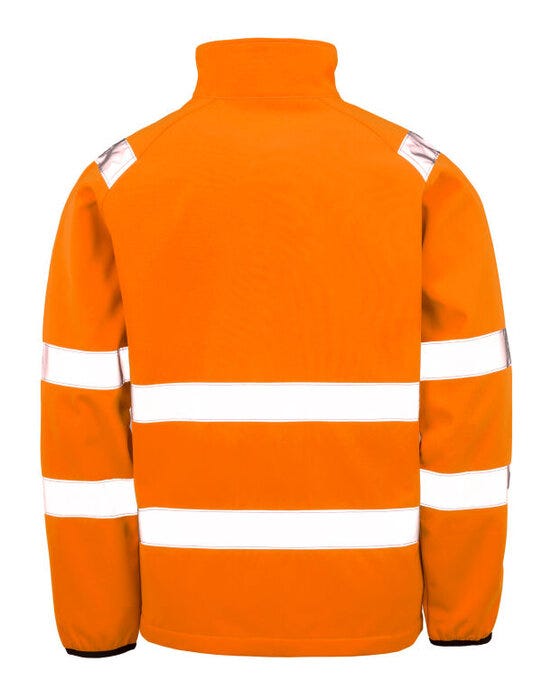 Result Recycled R505X Printable Safety S'shell - Fluoresent Orange