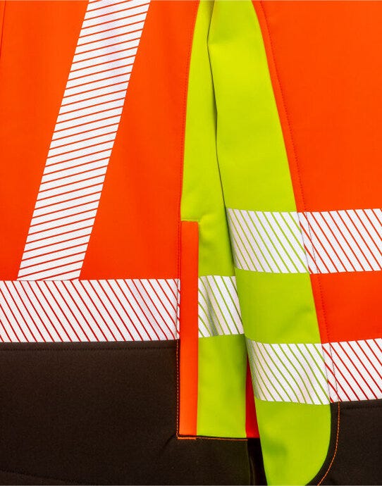 Result Recycled R506X 3-Layer 3-Tone S'Shell - Fluor Yellow/Fluor Orange/Black