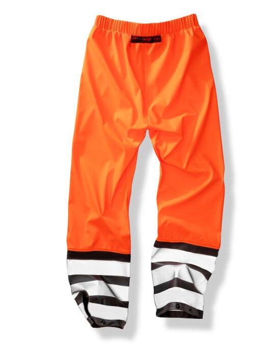 Result Recycled R508X Result Heavy Duty Prism PU Safe&Dry Trsr - Fluorescent Orange/Black