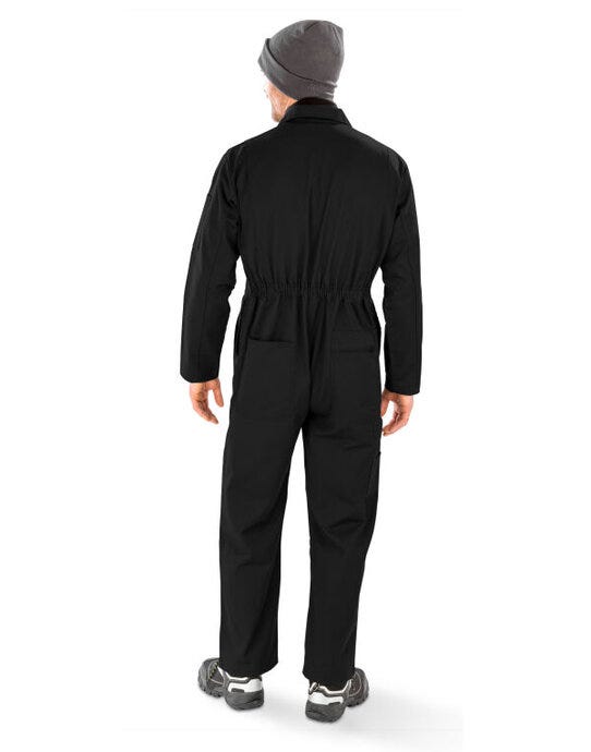Result Recycled R510X Action Zip Front Overall - Black