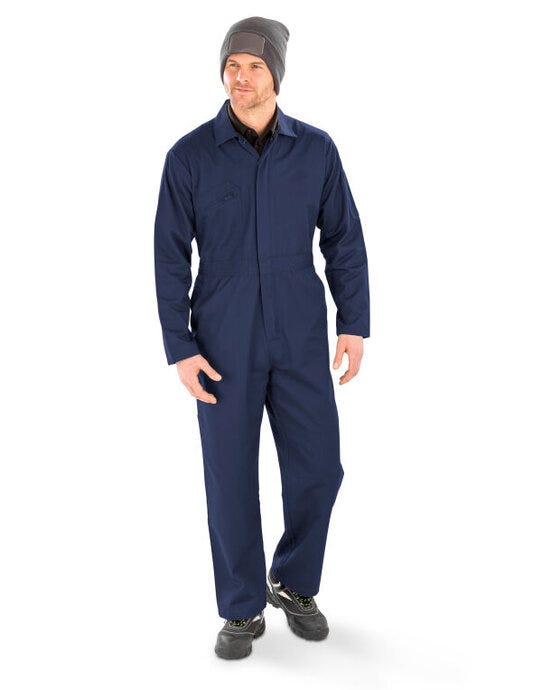 Result Recycled R510X Action Zip Front Overall - Navy