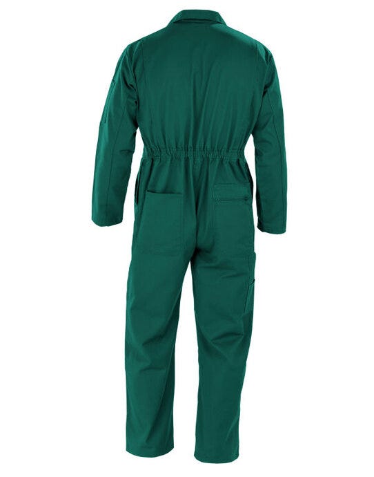 Result Recycled R510X Action Zip Front Overall - Bottle Green
