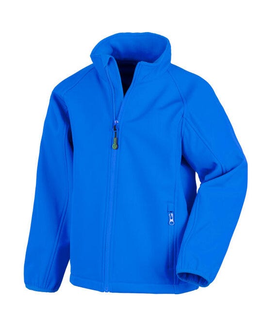 Result Recycled R901JY Jnr & Youth Softshell - Royal Blue