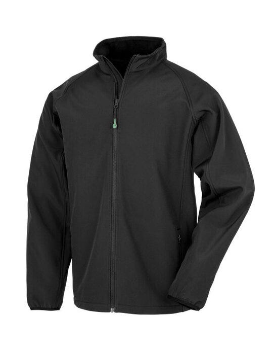 Result Recycled R901JY Jnr & Youth Softshell - Black