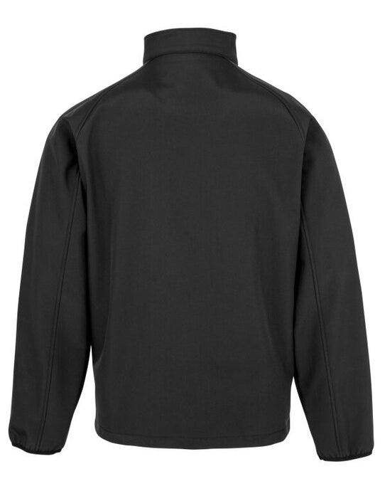 Result Recycled R901M Mens Printable Softshell - Black