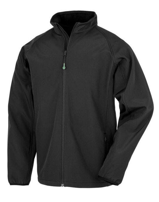 Result Recycled R901M Mens Printable Softshell - Black