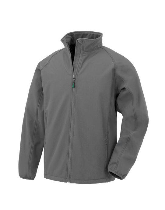 Result Recycled R901M Mens Printable Softshell - Workguard Grey