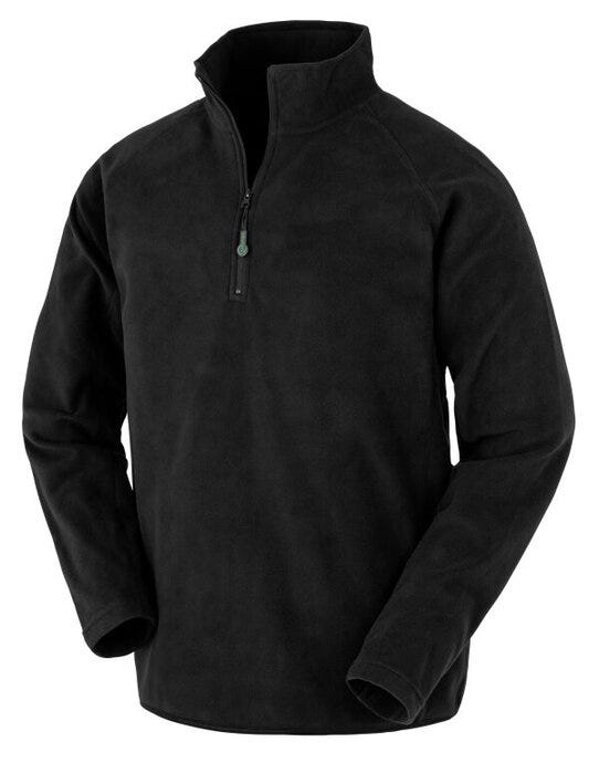 Result Recycled R905X Unisex Microfleece Top - Black