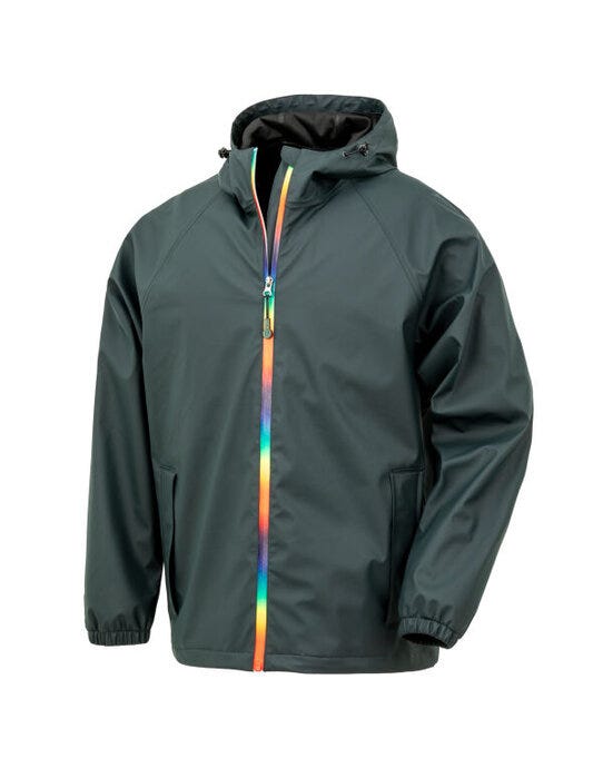 Result Recycled R908X Result Prism PU Waterproof Jacket - Black Olive