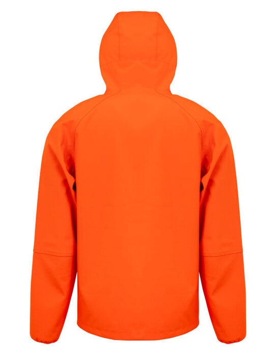 Result Recycled R909X Result 3-Layer Recycled Hooded Softshell - Orange/Navy