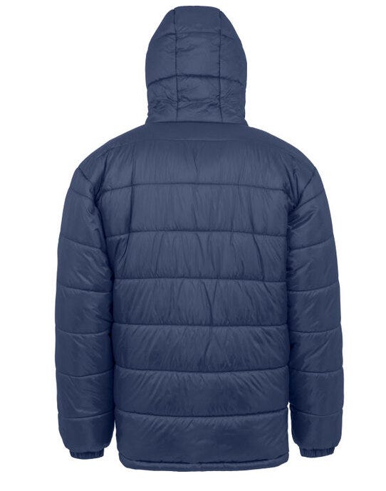 Result Recycled R910X Hooded Padded Parka - Navy