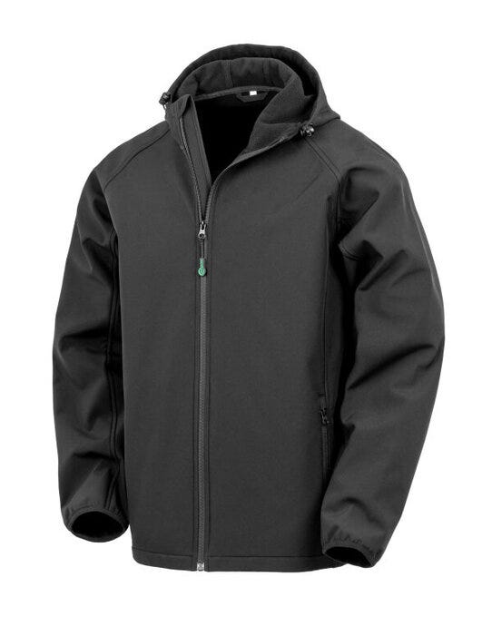Result Recycled R911M Result Mens Recycled P'able Hood S'shell - Black