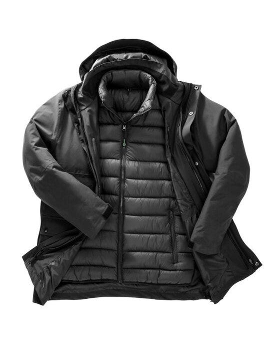 Result Recycled R920X 3in1 Padded Jacket - Black