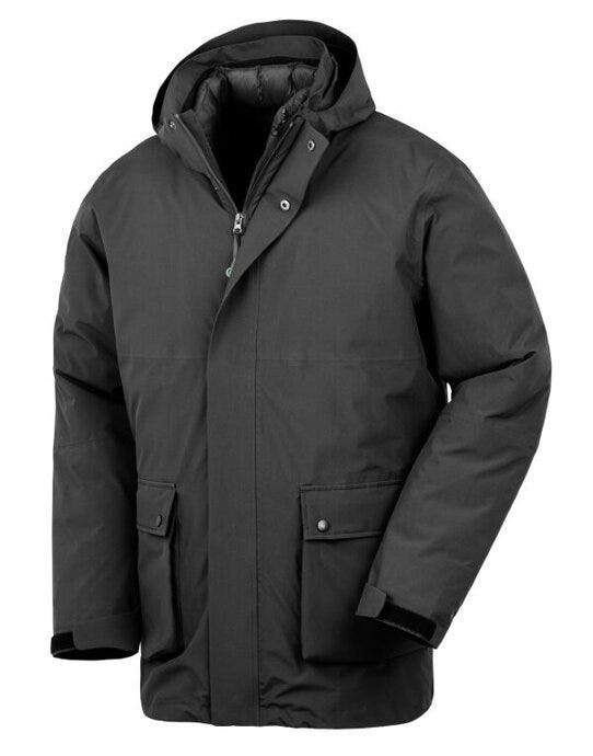 Result Recycled R920X 3in1 Padded Jacket - Black
