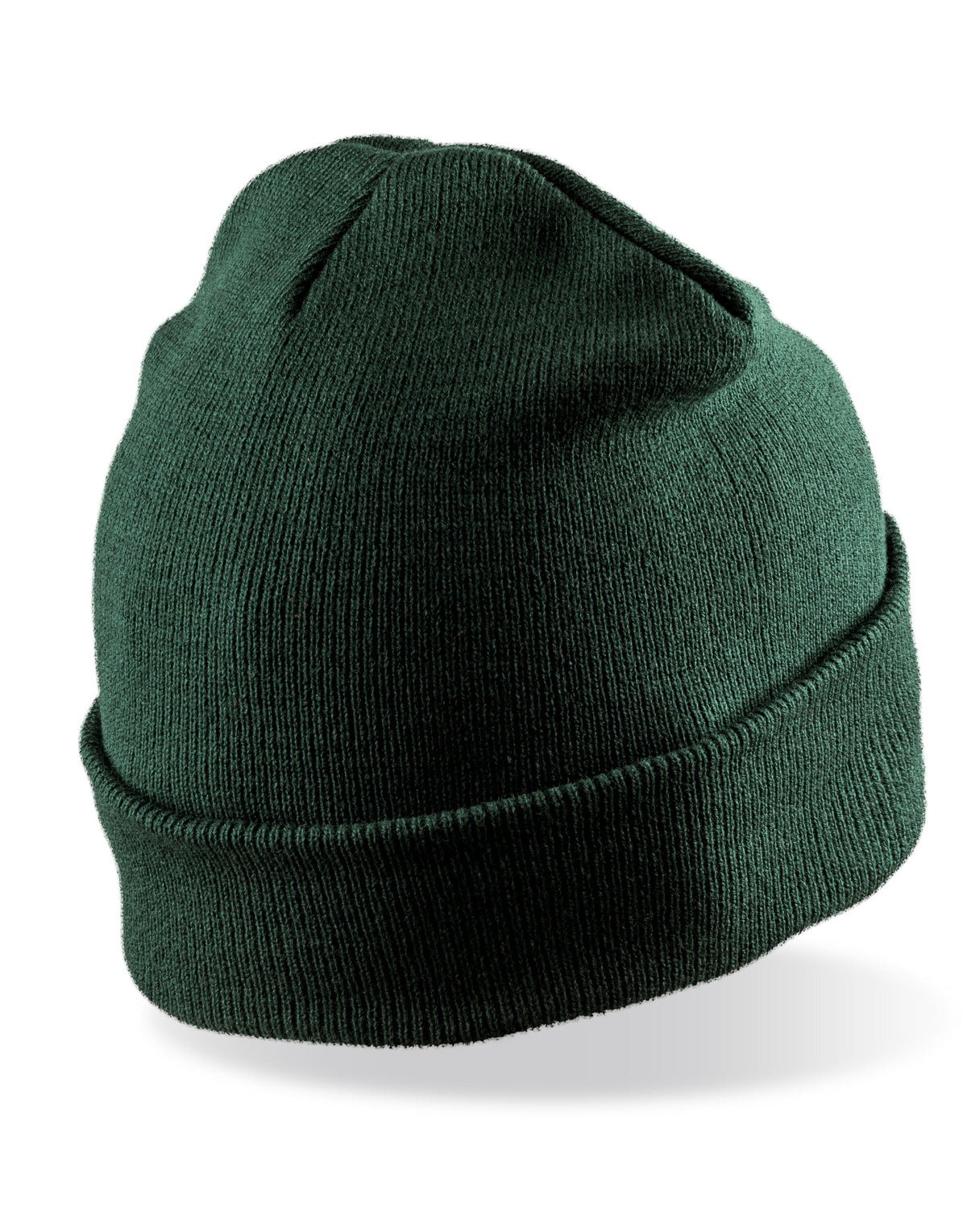 Result Winter Essentials RC027X Result Winter Double Knit Printer Beanie - Bottle Green