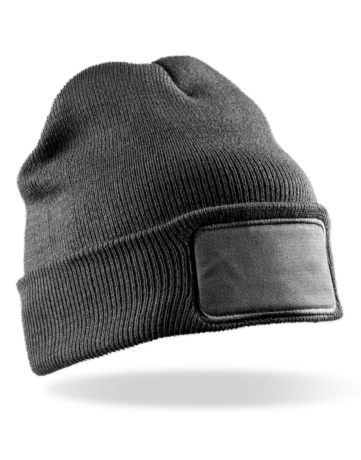Result Winter Essentials RC027X Result Winter Double Knit Printer Beanie - Grey
