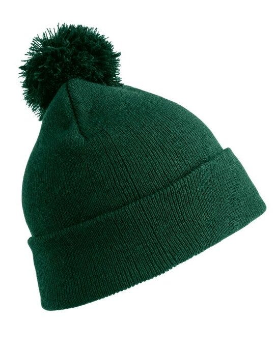 Result Winter Essentials RC028X Pom Pom Beanie - Bottle Green