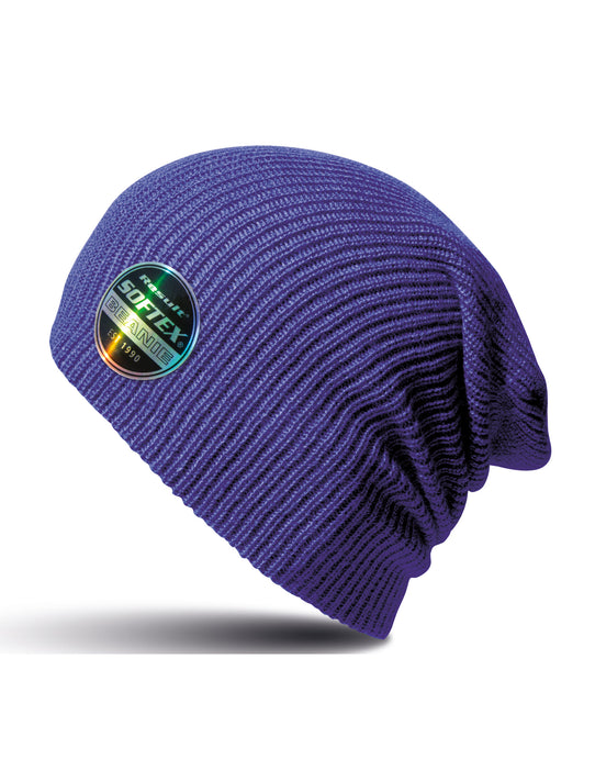Result Core RC031X Softex Beanie Hat - Purple