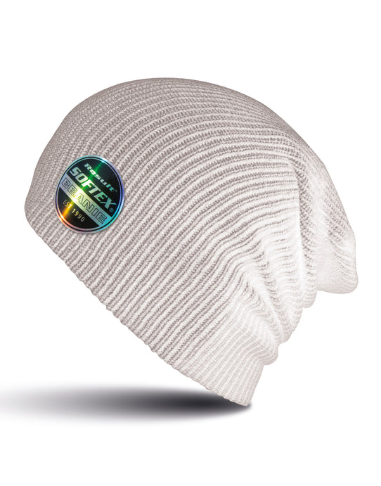 Result Core RC031X Softex Beanie Hat - White