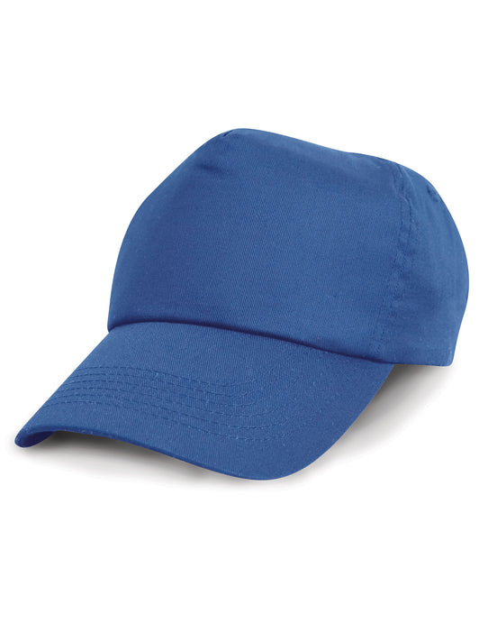 Result Headwear RC05J Result Junior Cotton Cap - Royal Blue