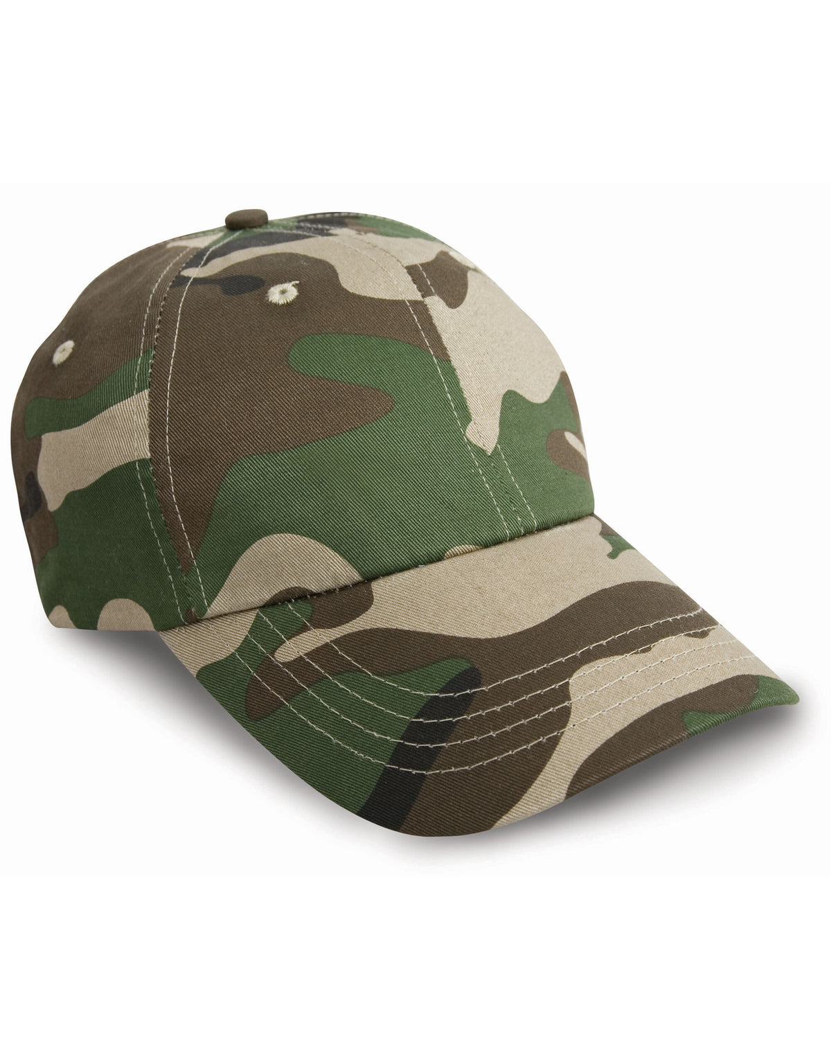 Result Headwear RC10 Result Heavy Cotton Pro-Style Cap - Camo