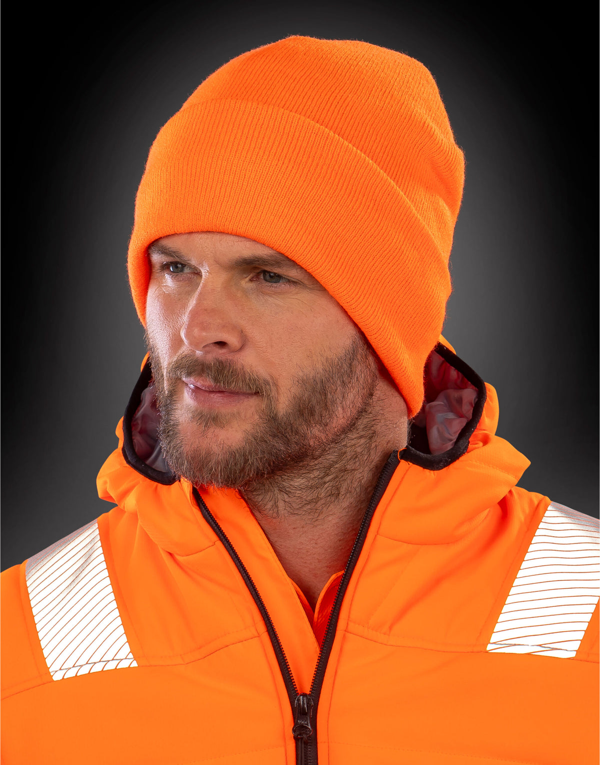Result Winter Essentials RC133X Result Winter Lightweight Thinsulate Hat - Fluoresent Orange