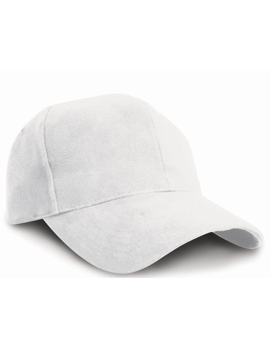 Result Headwear RC25 Result ProStyle Heavy Brushed Cotton Cap - White