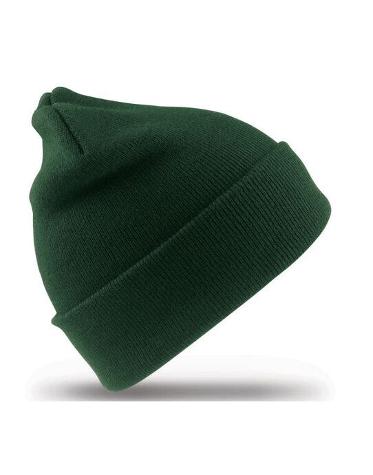 Result Winter Essentials RC29 Woolly Ski Hat - Bottle Green