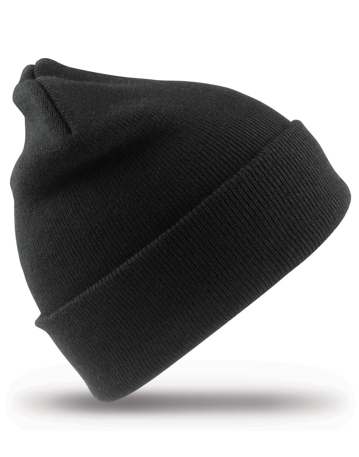 Result Winter Essentials RC29J Result Winter Junior Woolly Ski Hat - Black