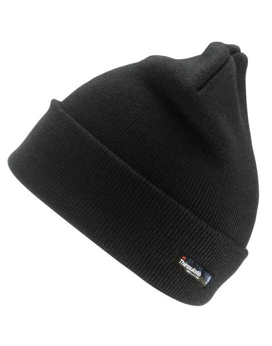 Result Winter Essentials RC33 Result Winter Thinsulate Woolly Ski Hat - Black