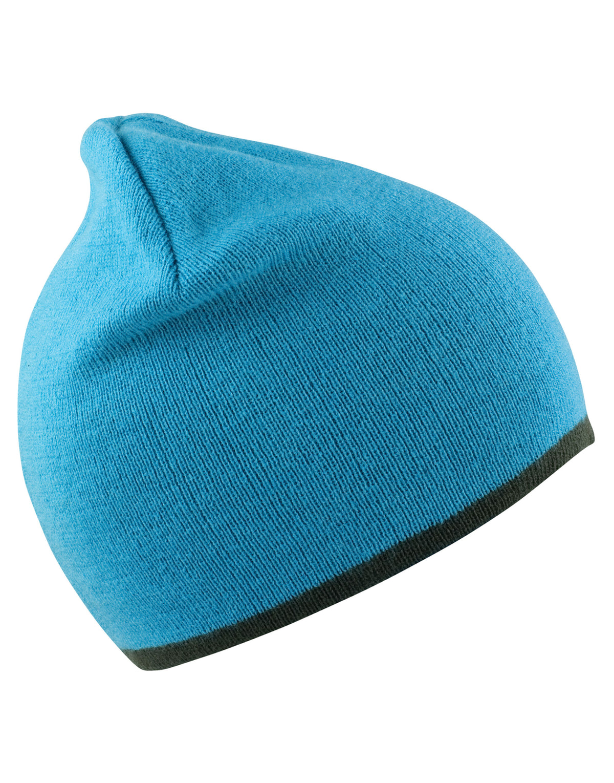Result Winter Essentials RC46 Result Winter Reversible Fashion Fit Hat - Aqua/Grey